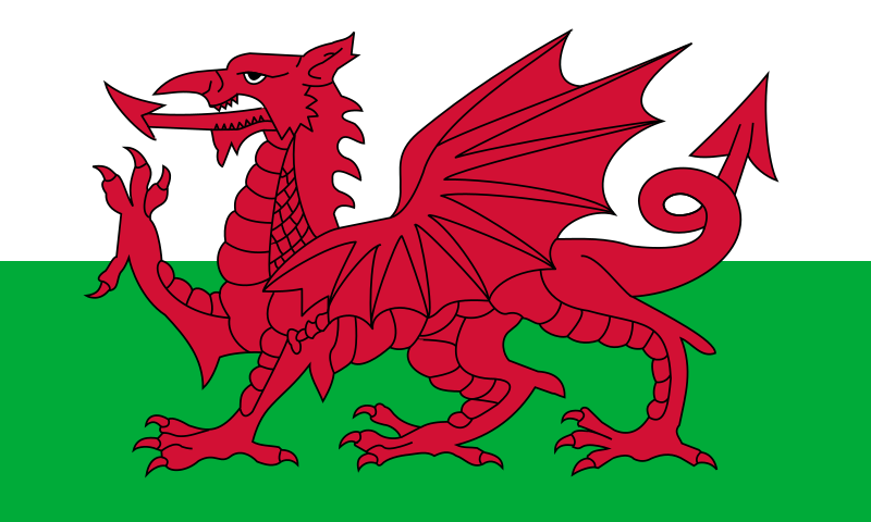 Flag of Wales Flag of Wales