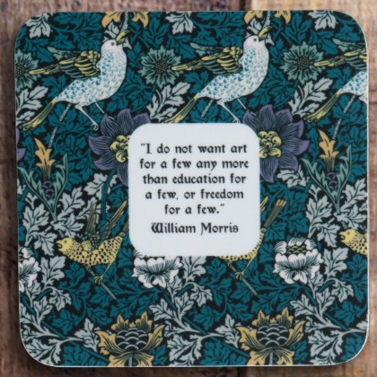 William Morris art coaster William Morris art coaster