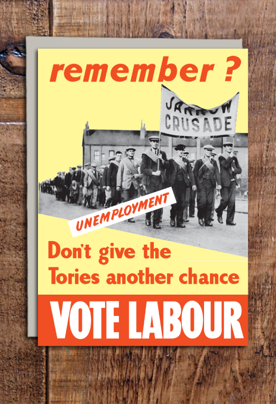 Vote Labour Cards