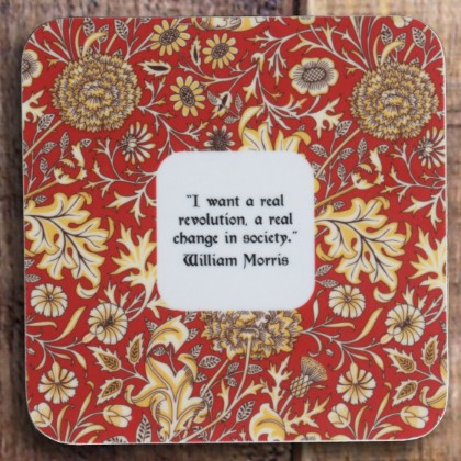 William Morris revolution coaster William Morris revolution coaster