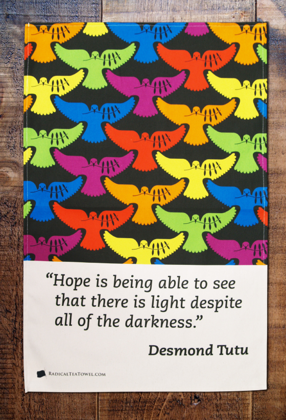 Desmond Tutu Tea Towel