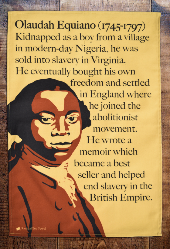 Olaudah Equiano Tea Towel Olaudah Equiano Tea Towel