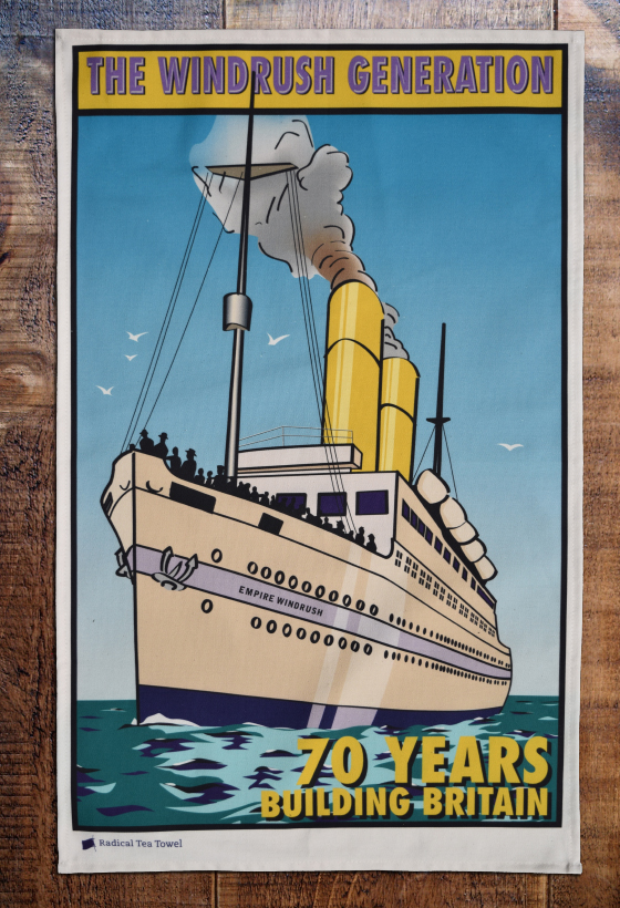 Windrush Generation tea towel Windrush Generation tea towel